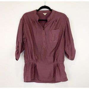 Fossil SZ S 3/4 sleeve pin dots elastic side butto